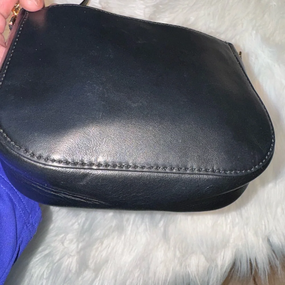 Michael Kors Black Crossbody Bag with Gold Chain